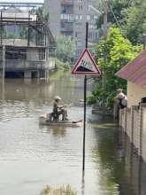 destruction of hydroelectric power plant in Kakhov