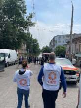CARE team responds to flooding in Kherson