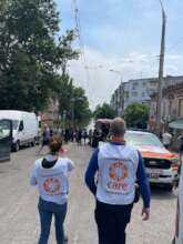CARE team responds to flooding in Kherson