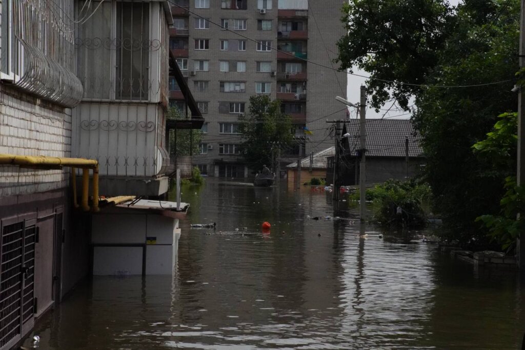 Dam Collapse Relief for Survivors in Ukraine