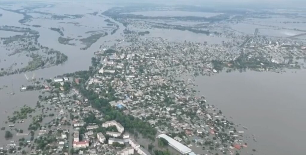 Dam Collapse Relief for Survivors in Ukraine