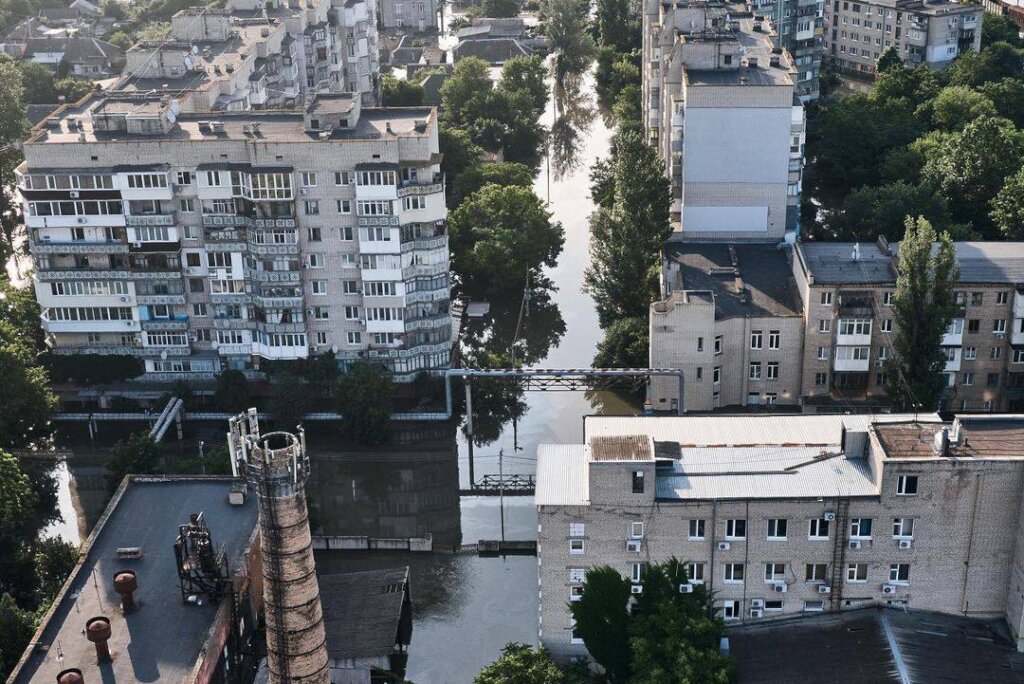 Dam Collapse Relief for Survivors in Ukraine