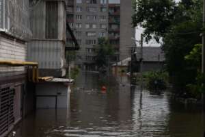 Flooding in Kherson