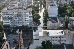 Flooding in Kherson