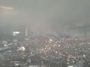 Destroyed warehouse 2