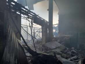 Destroyed warehouse 3