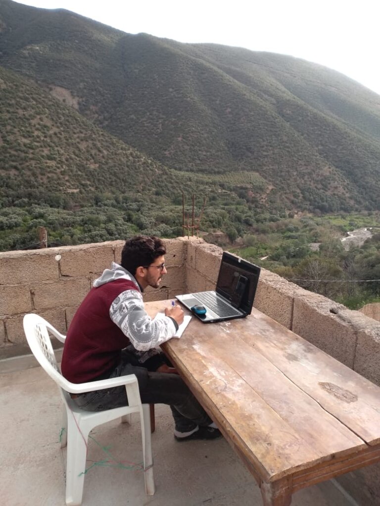 Technology for students in rural Morocco