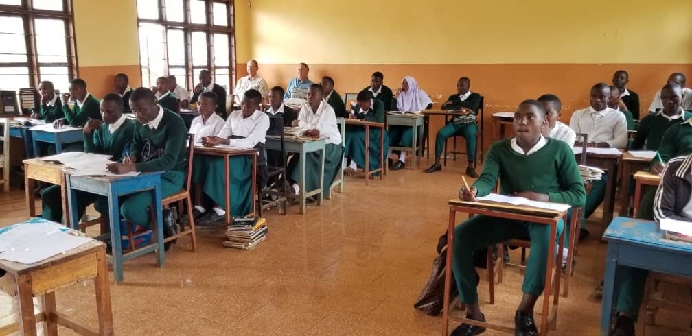 Mwaji Secondary School Classroom
