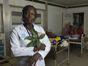 Gune Alice, Midwife at the Maban refugee camp