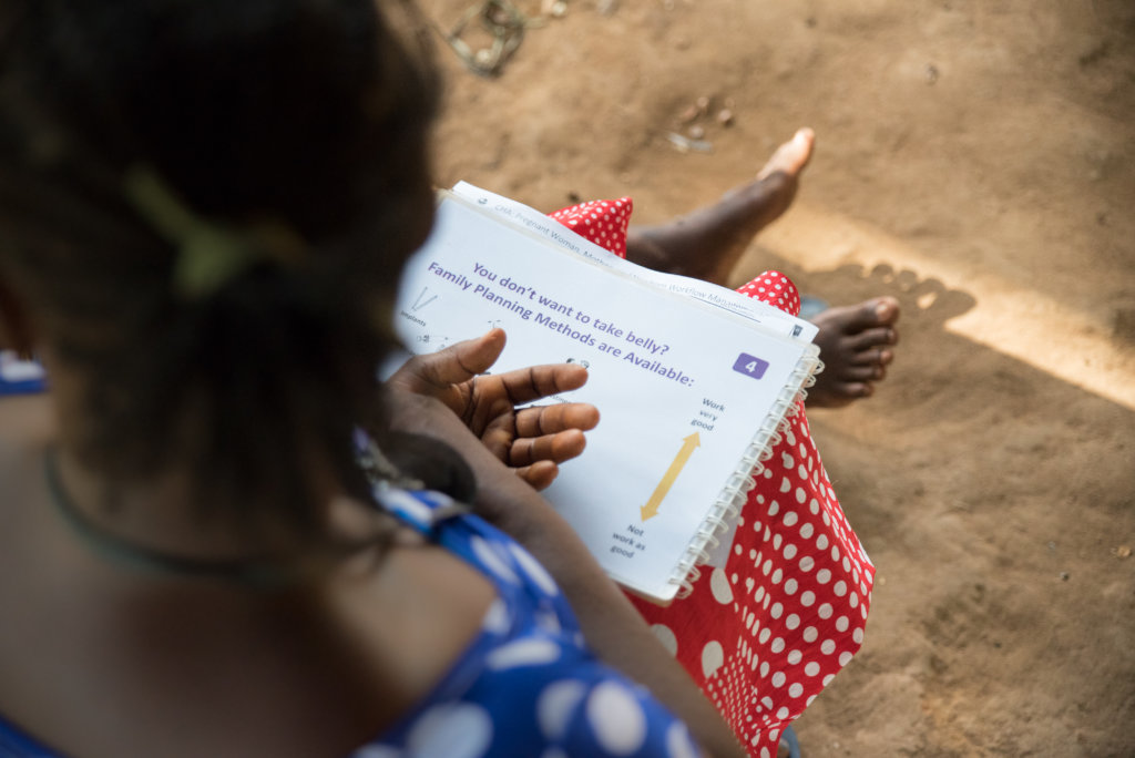 CHA Grace provides family planning advice