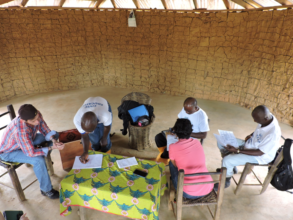Samuel Gbo-weh and LMH Staff Review LMH Procedures
