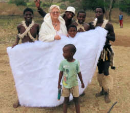 Faux fur for the regalia