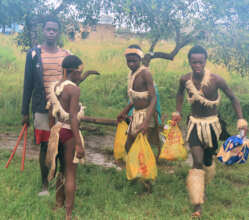 Rainy day with no shelter