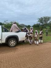They walk up to 10 km so we provided a lift home