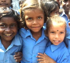 Children at the Junction