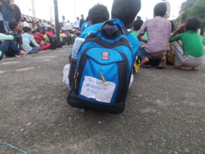 rescued child labourer