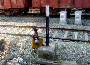 Girl at the Station
