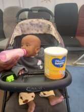 one of baby benefited from the project