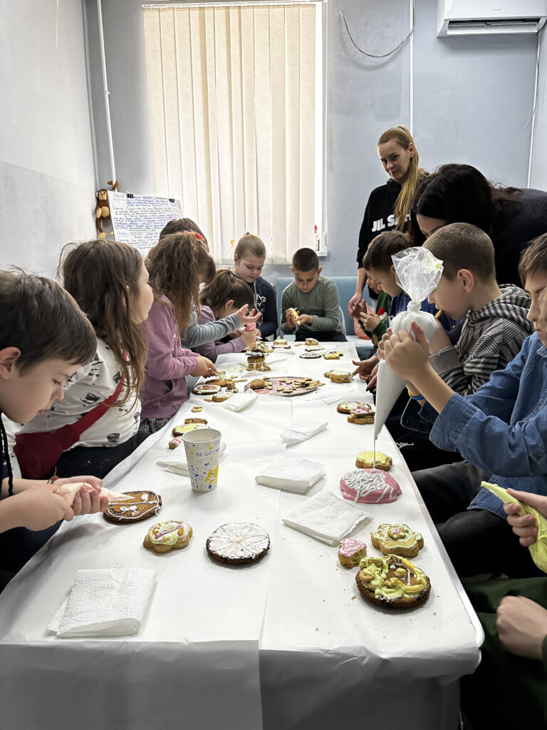 "Child space" - Help children from IDP families