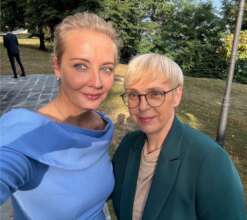 Yulia Navalnaya met with the President of Sloveni
