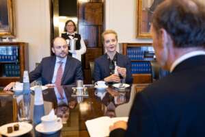 Yulia Navalnaya and Prime Minister of Finland