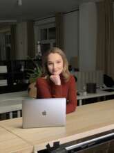 Nastya, member of Navalny's team