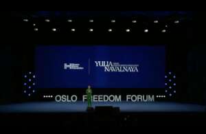 Yulia Navalnaya Opens the Oslo Freedom Forum with