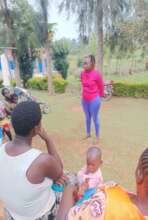 Health talk in progress