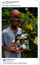 12-year-old museum volunteer, Eli