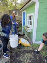 Green Teens hard at work!