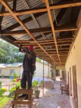 Rotting timbers at Mama Bakhita Cheshire School