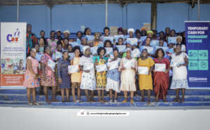 A group photo during their graduation.