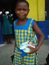 Student at Challenging Heights School