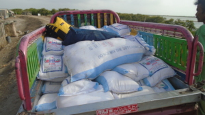 Flood Rations purchased and placed in van