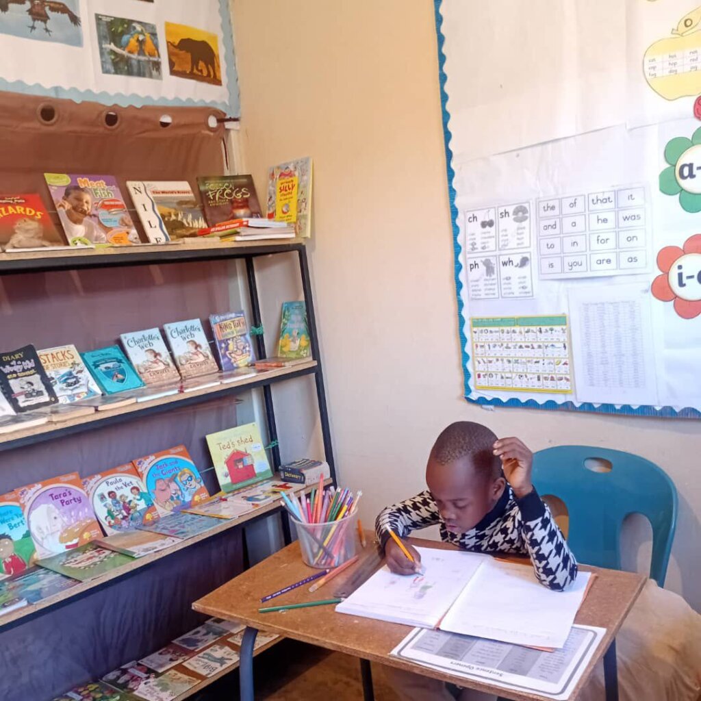 MYEP literacy program beneficiary