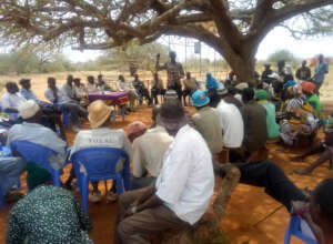 Elders' meeting in Kenya