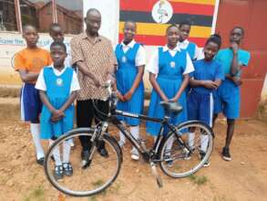 Samaritan Bicyle help for long distance pupil