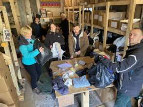 Warehouse Aid Sorting in Serbia