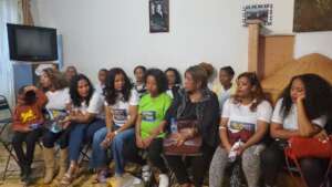 Partial picture of  MHO   beneficiary on Training