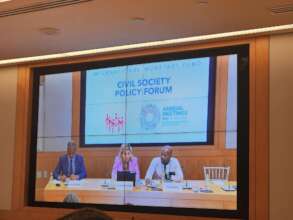 MHO at wold bank and IMF Civil society  meeting