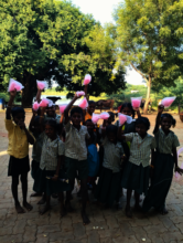 Celebrating with Candy Floss!