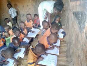 One of our teachers educating her class.