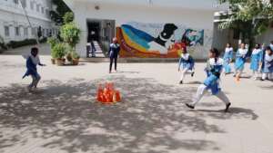 At Right to Play's fun-filled sports event