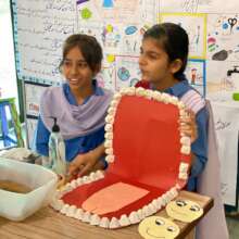 Interactive class activities engage students.