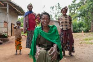 Lambore with her family