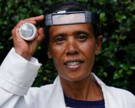 Aster - Orbis trained Integrated Eye Care Worker