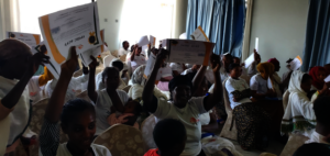 beneficiaries of MHO  free community childcare and