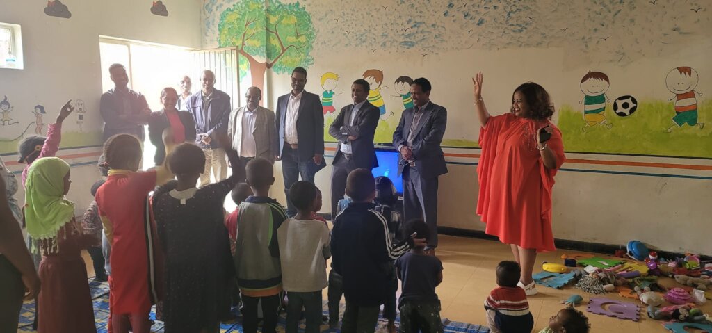 Free Childcare Service for poor mother in Ethiopia