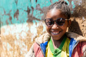 New Glasses after the School Eye Screening