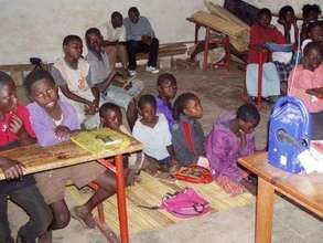 School Is Fun, Even Without Enough Desks